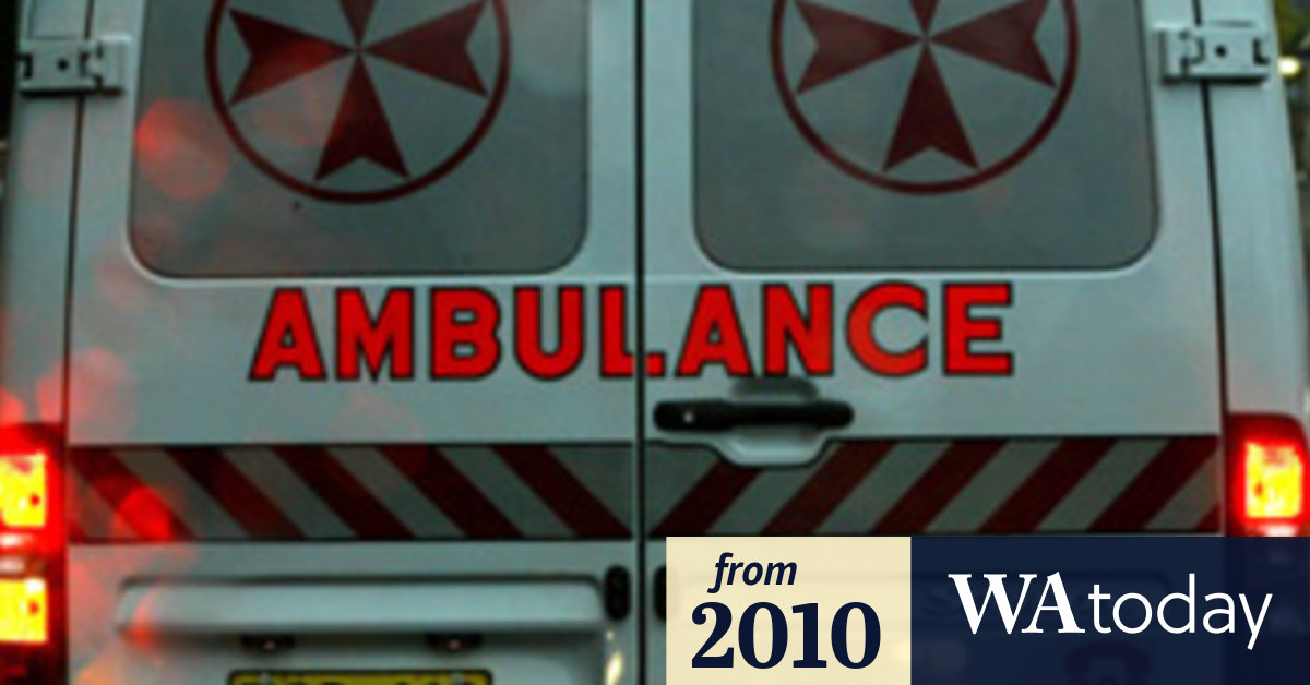 Man 'sandwiched' in Leach Highway crash